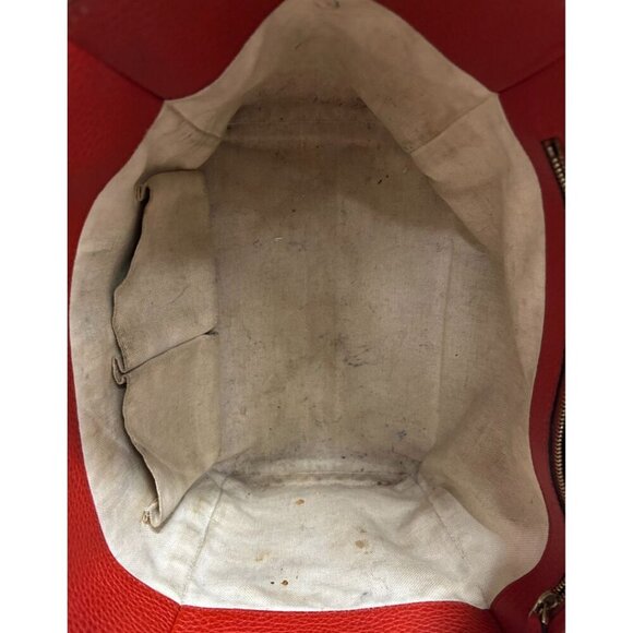 Authentic Gucci “Swing” Leather Tote – Designer Shoulder Bag - Picture 9 of 10